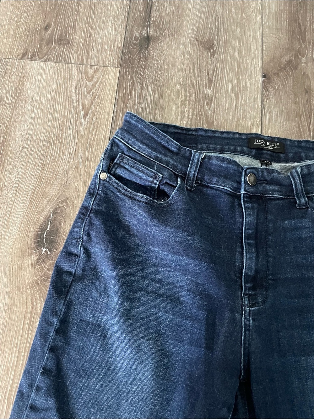 Judy Blue Skinny Fit Dark Wash Jean Size 14 - Picture 5 of 8